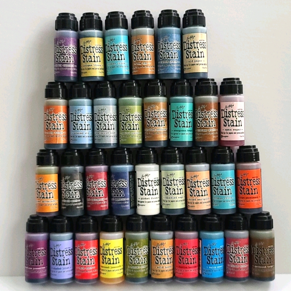 🎀SOLD🎀 Tim Holtz Distress Stain Lot